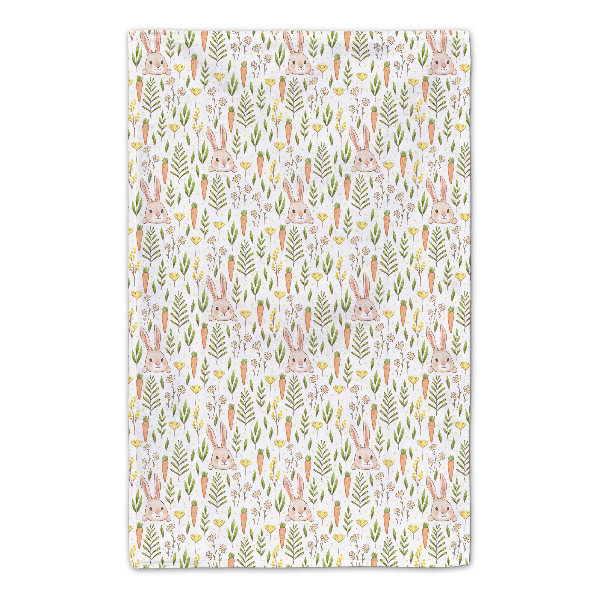 Carrot Pattern Towel Set